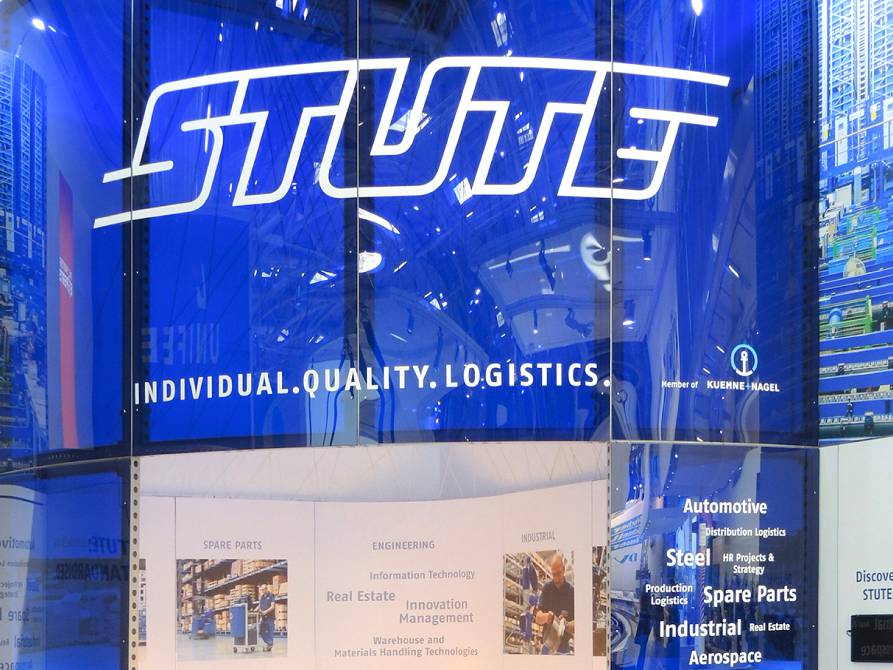 STUTE Logistics Messestand Transport Logistik München