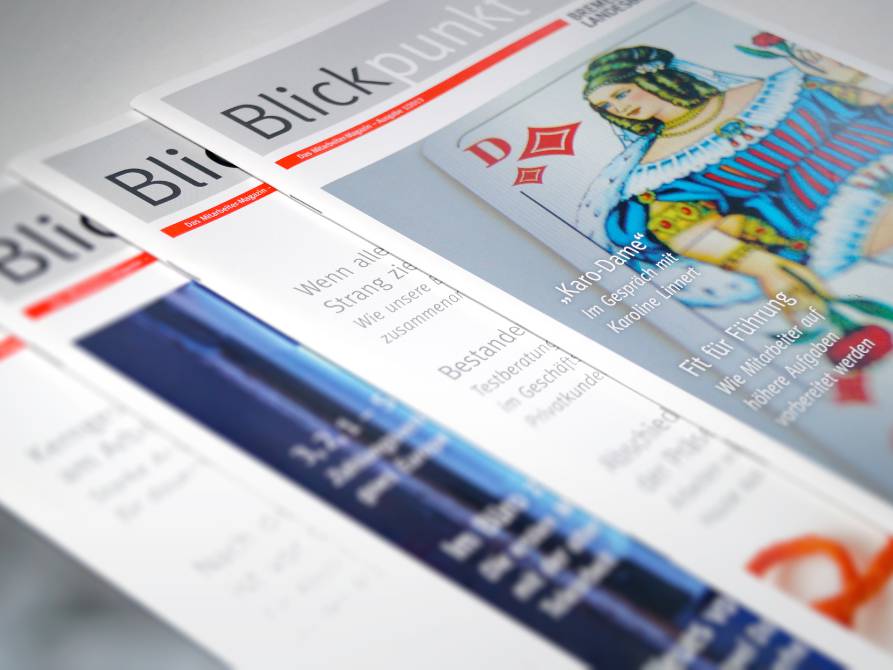 BLB Kundenmagazin Bremer Landesbank Magazin Blickpunkt