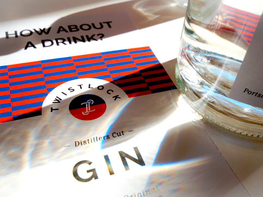 EUROGATE Flyer Gin Label Jubiläum 20 Jahre Give Away